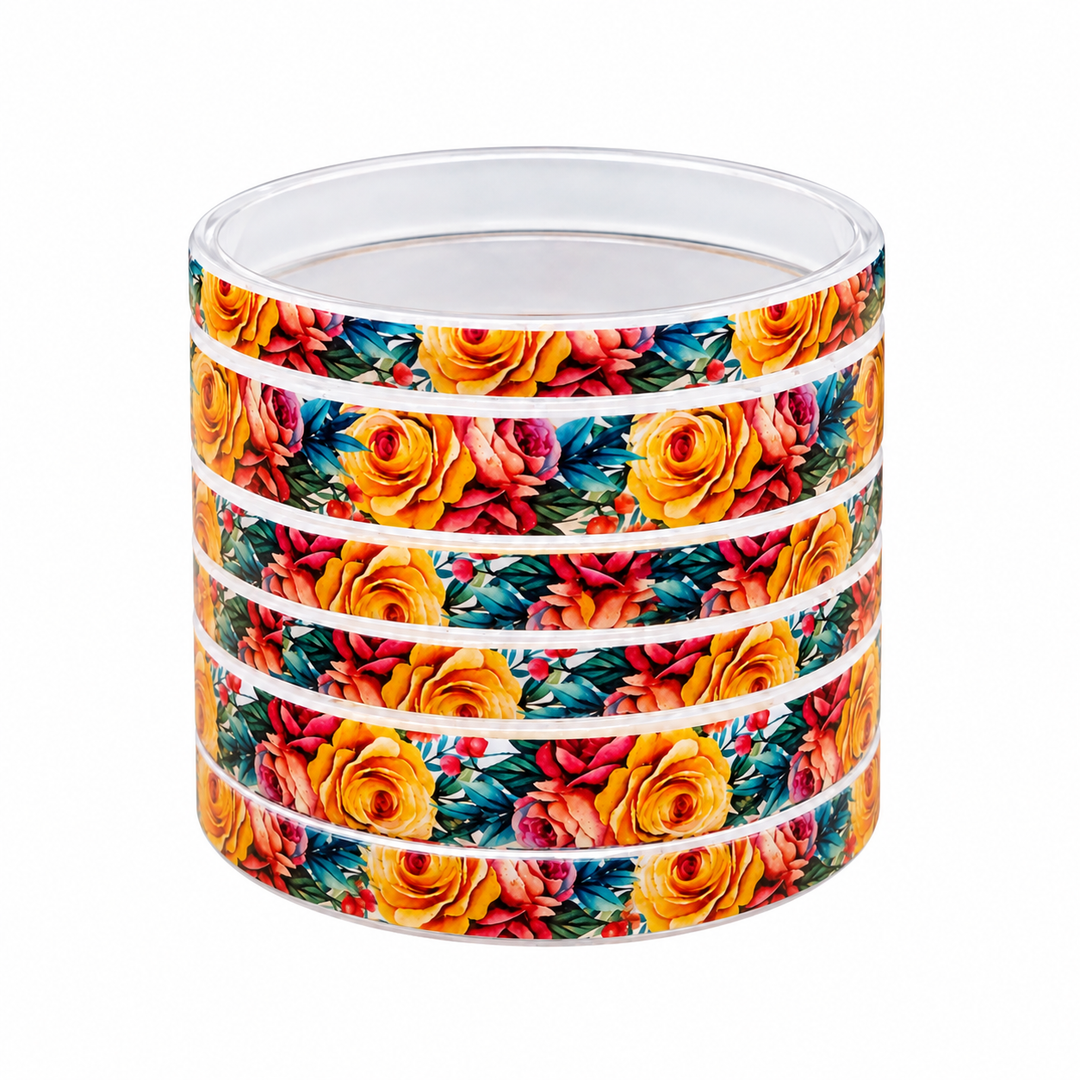 Glass Bangles Set