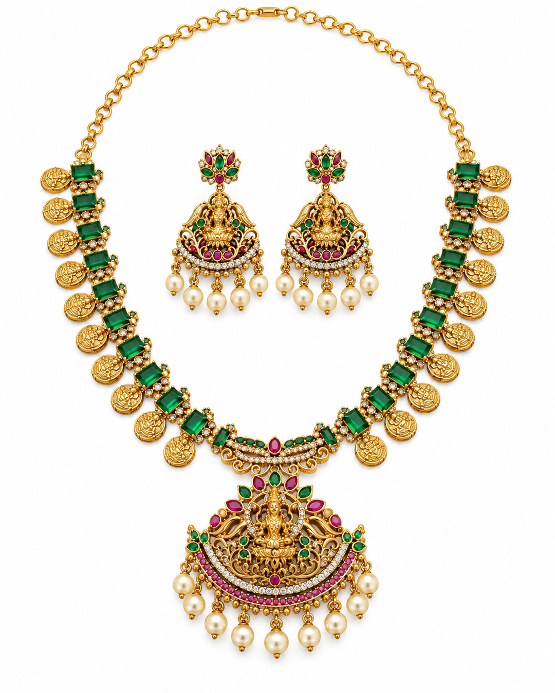 Temple Medium Necklace set