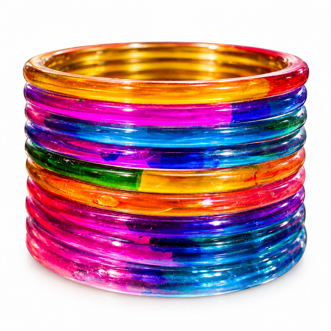 Jelly glass Bangals