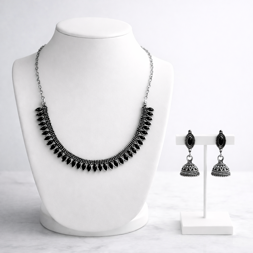 Elegant Stone Necklace Set