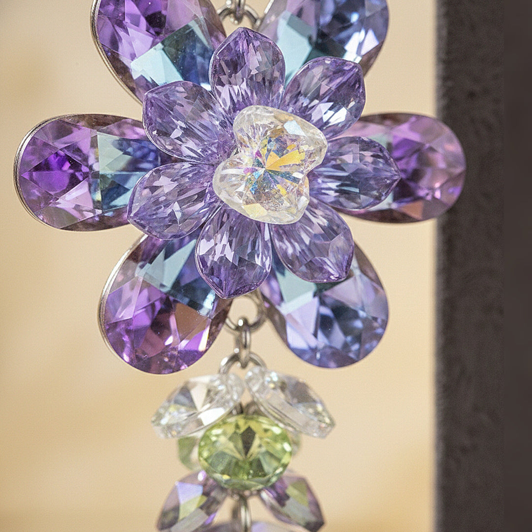 Multicolor Crystal Earrings