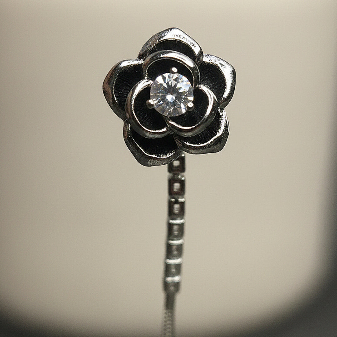 Flower Threader Earring