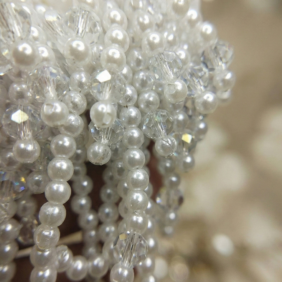 Pearl Tassel Drop Earrings