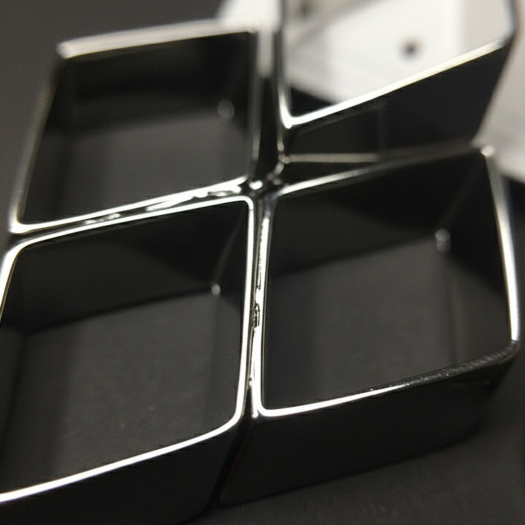 Geometric Square Drop Earrings