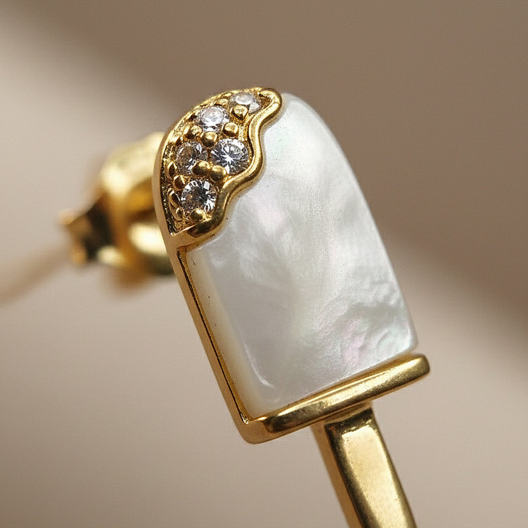 Elegant Imitation Stud Earrings