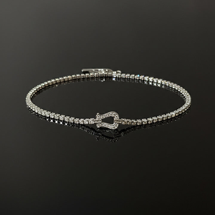 Bow Style Tennis Bracelet