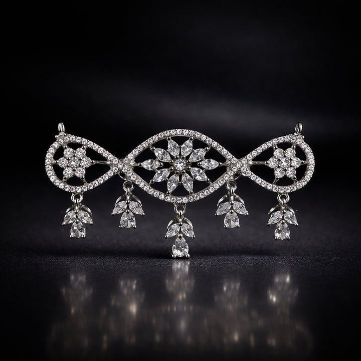 Floral Drop Mangalsutra Set
