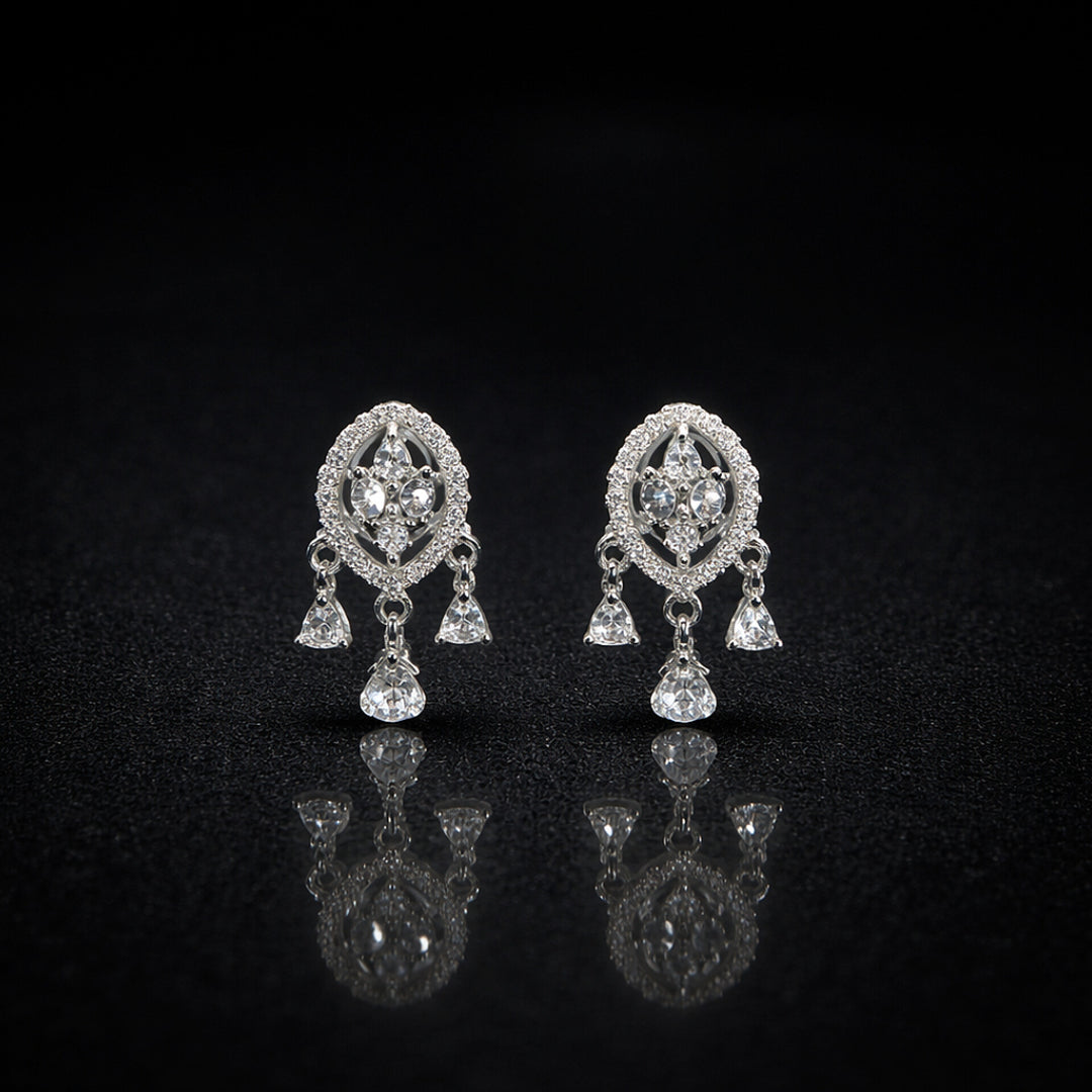 Floral Drop Mangalsutra Set