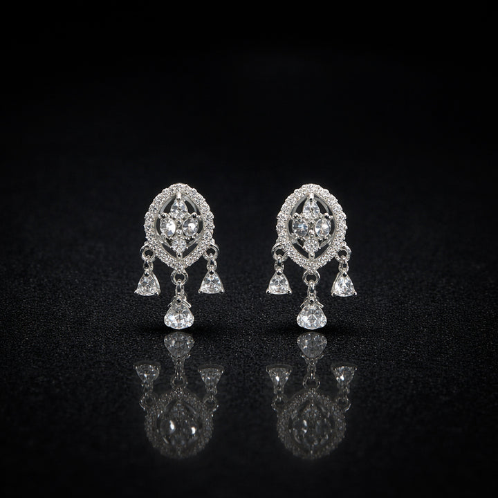 Floral Drop Mangalsutra Set