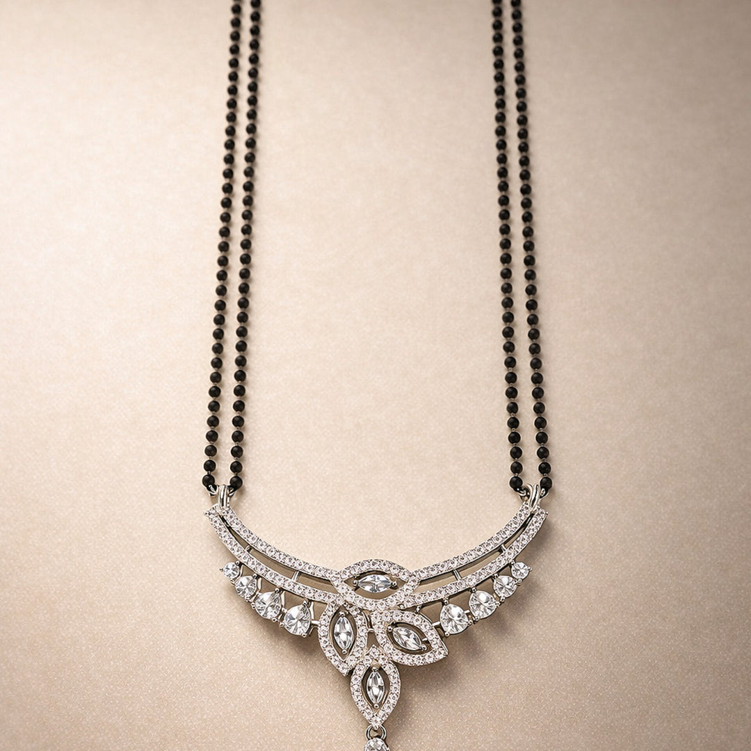 Royal Leaf Drop Mangalsutra Set