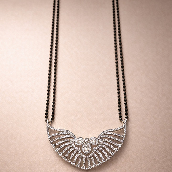 Wing Design Mangalsutra Set
