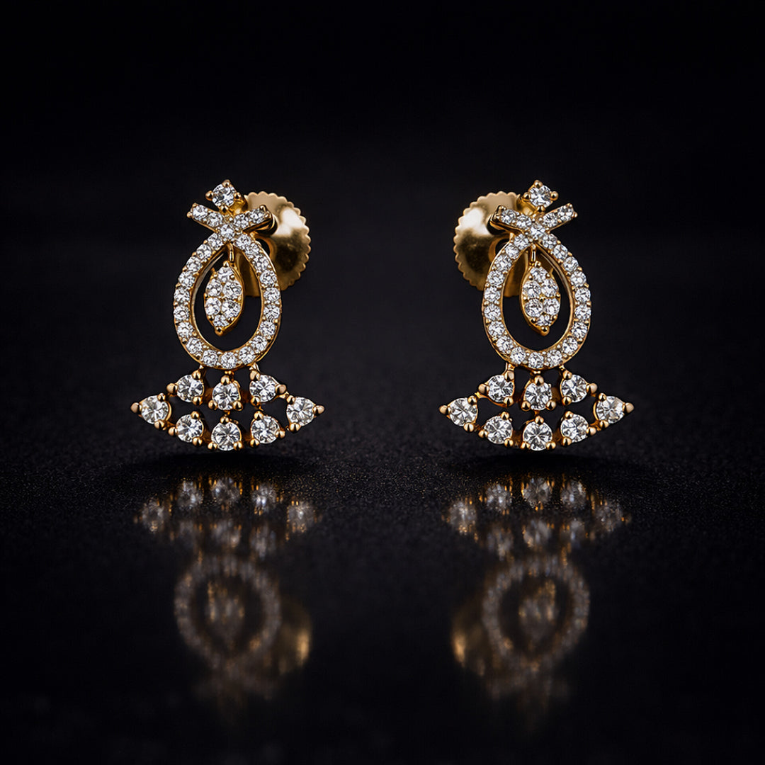 Teardrop Bridal Mangalsutra Set