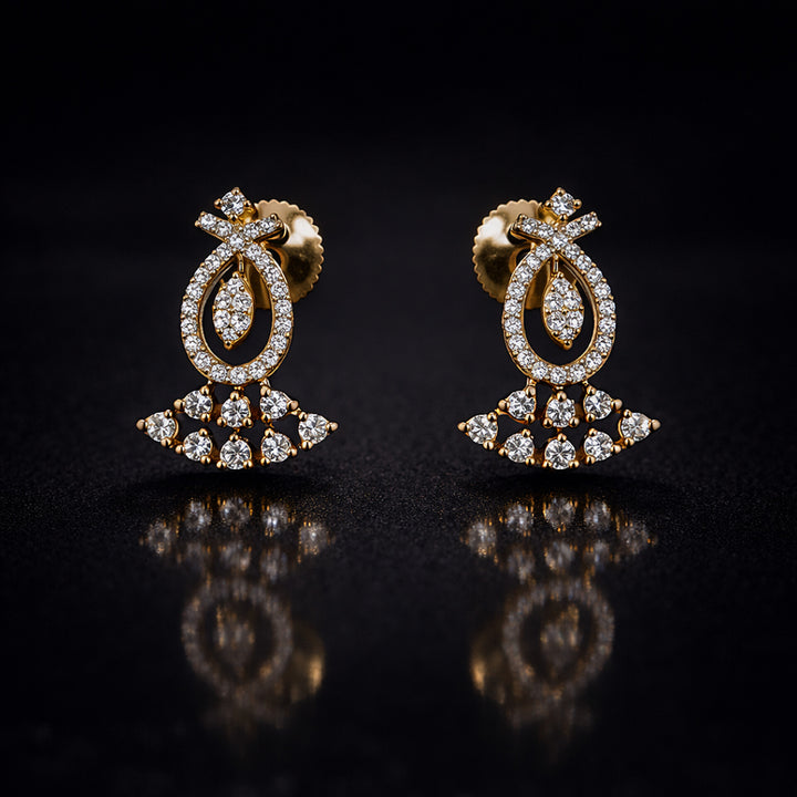 Teardrop Bridal Mangalsutra Set