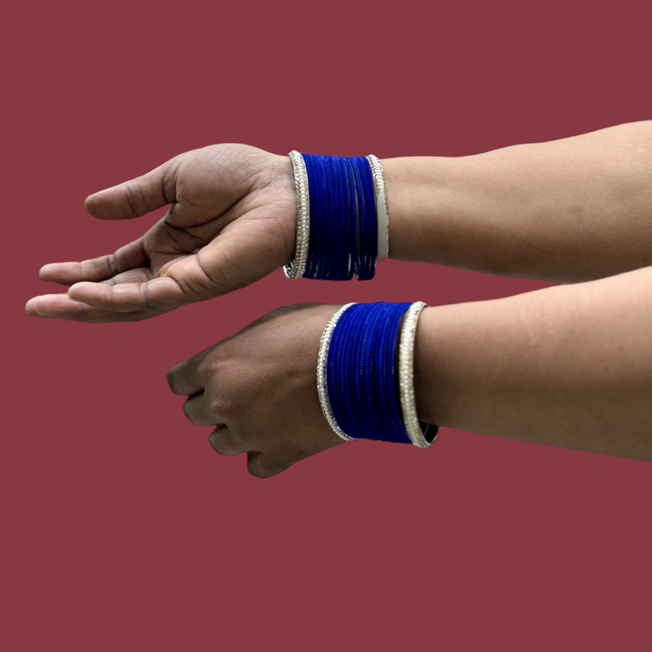 Metal Bangles with Pearl Kada PMB002