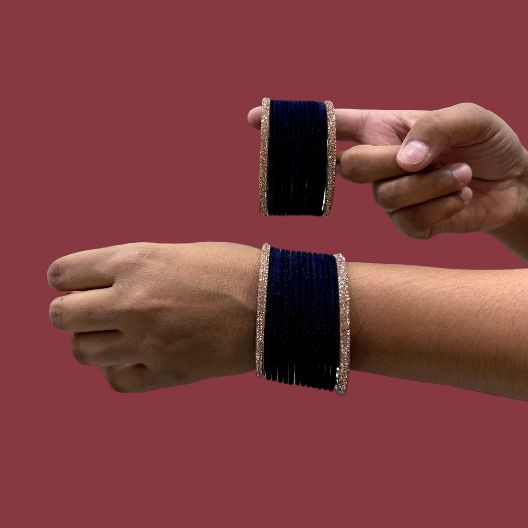 Metal Bangles with Rose Gold Kada PMB003