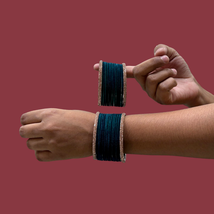 Metal Bangles with Rose Gold Kada PMB003