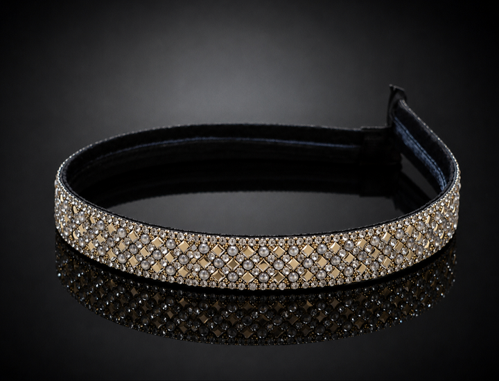 Luxury Pearl Crystal Hair Band