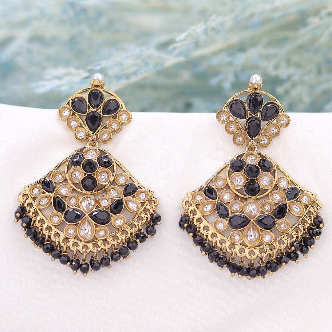 Short Brass Earring P4507