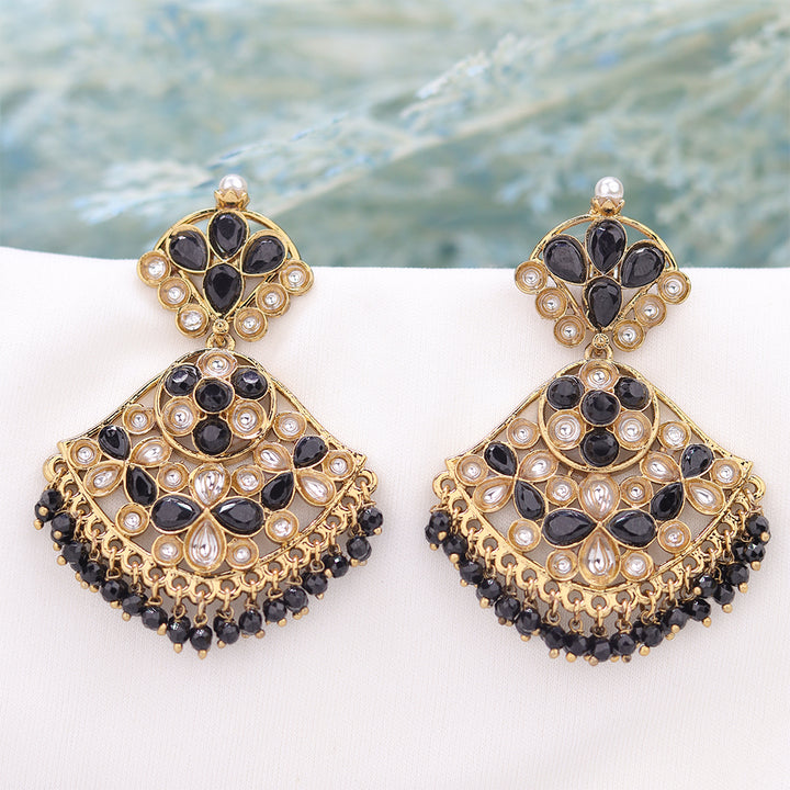 Short Brass Earring P4507