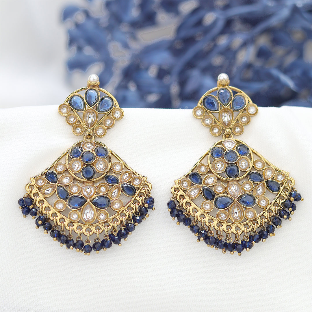 Short Brass Earring P4507