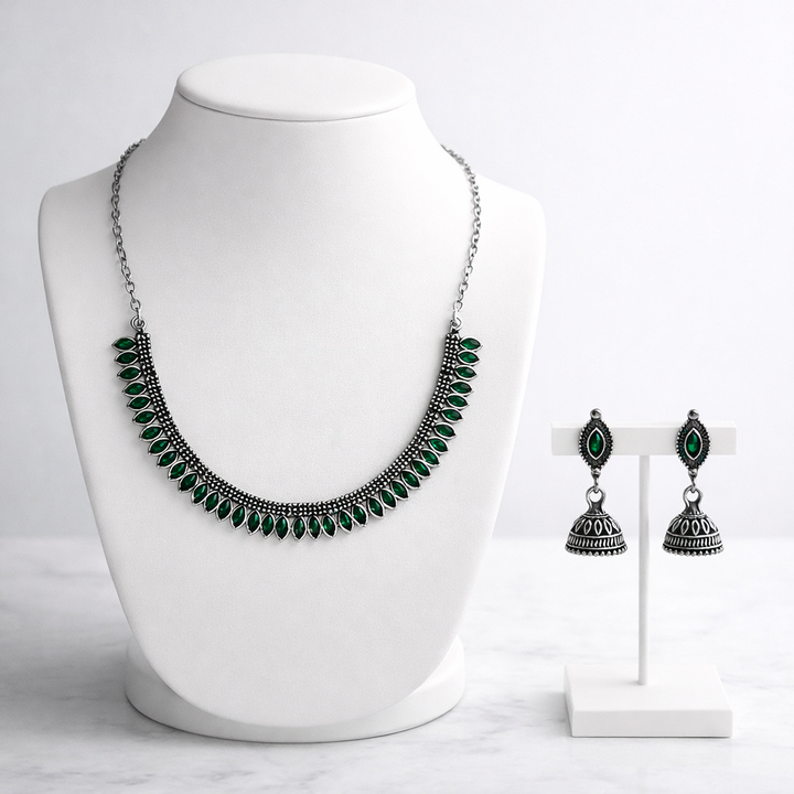 Elegant Stone Necklace Set