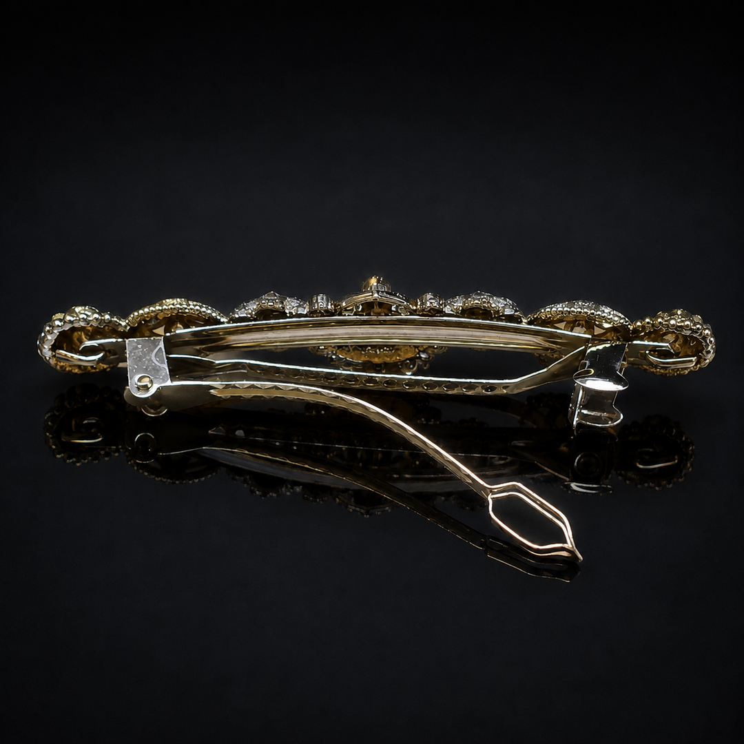 Divine Lakshmi Pearl Pony Clip