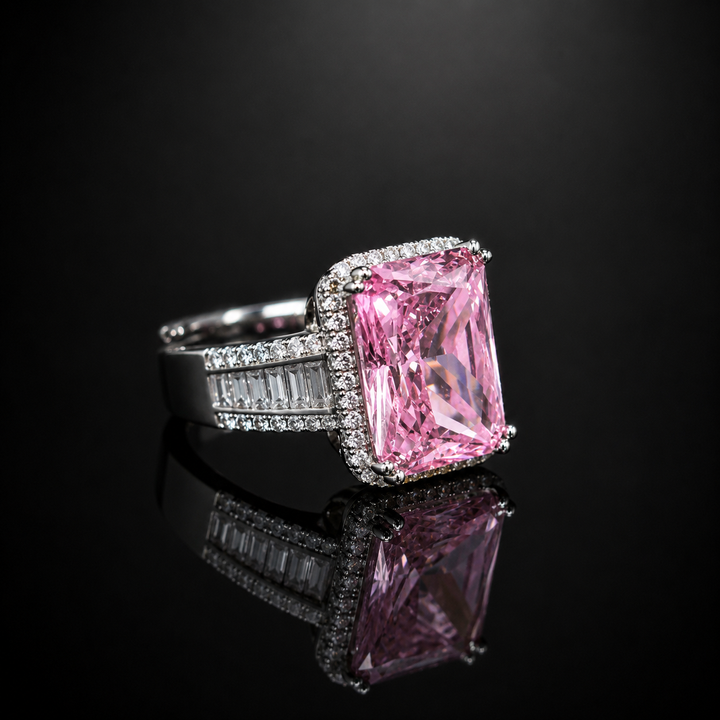 Emerald Majesty Cocktail Rings