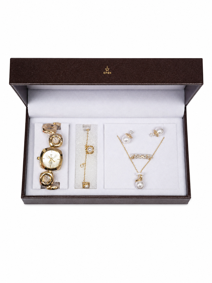 Luxury Crystal Jewelry Gift Box Set