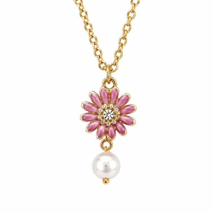 Luxury Floral Pearl Jewelry Gift Box Set