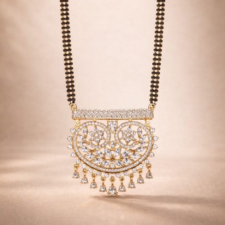 Royal Floral  Mangalsutra Set