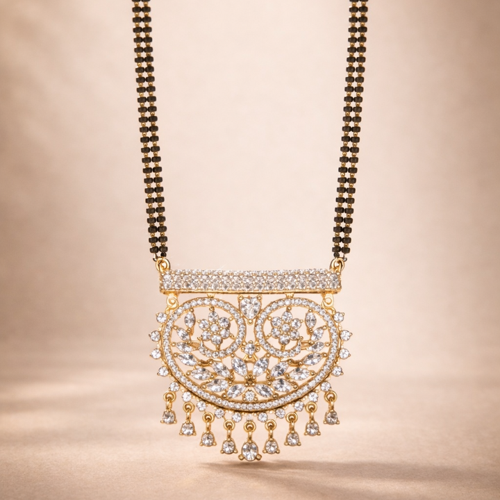 Royal Floral  Mangalsutra Set