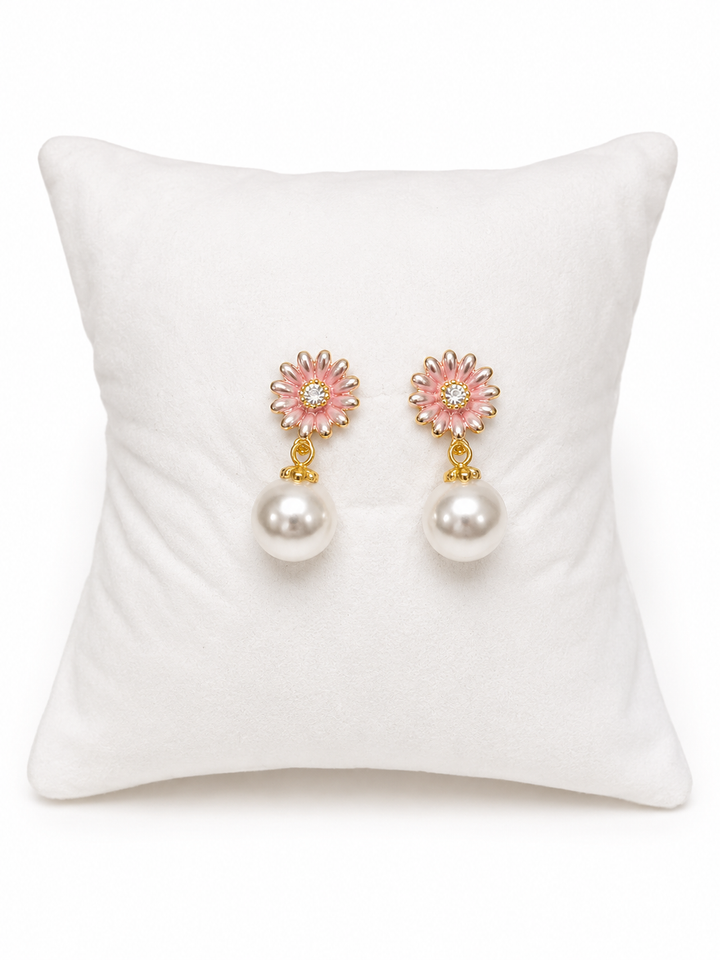 Luxury Floral Pearl Jewelry Gift Box Set