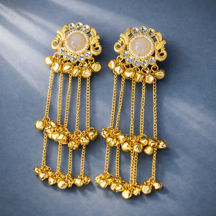 Kashmiri Festive Chain Earrings