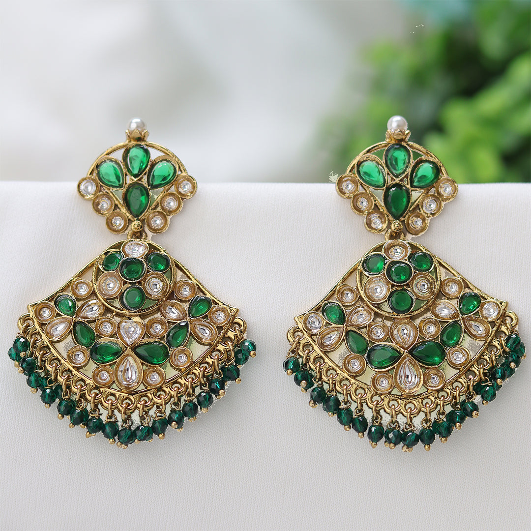 Short Brass Earring P4507