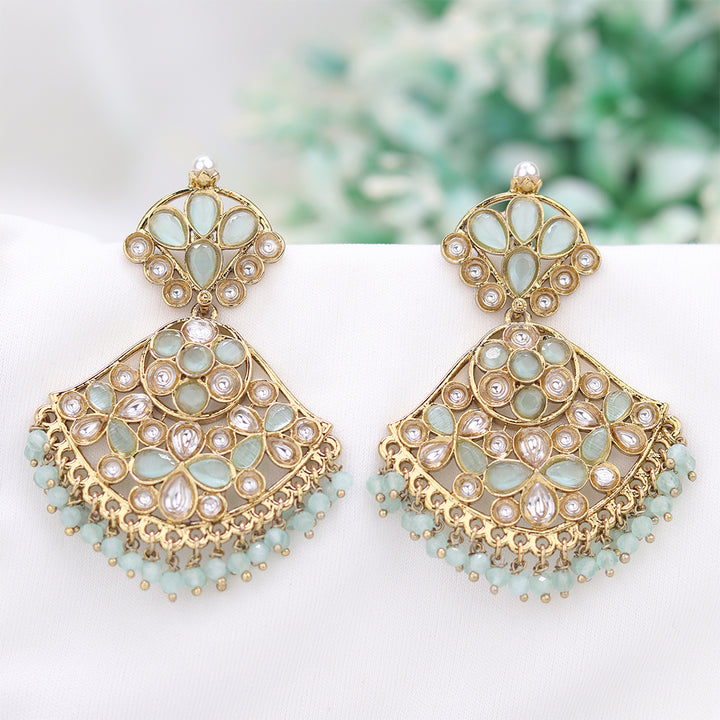 Short Brass Earring P4507