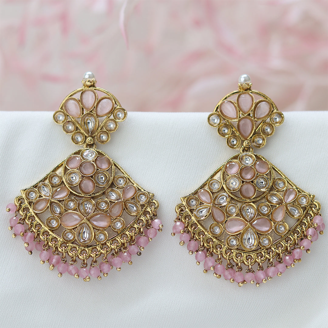 Short Brass Earring P4507