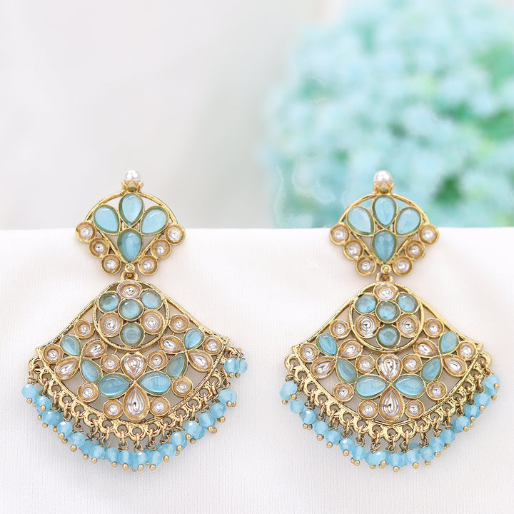 Short Brass Earring P4507